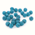 Wholesale rhinestone Beads Pave Bling AAA Crystal Clay Loose Disco Ball Round Shamballa Bracelet Findings